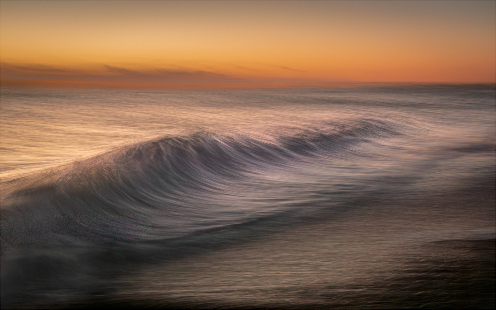 1st Place and PDI Of The Evening - Peter Hickson - Winter Evening Wave