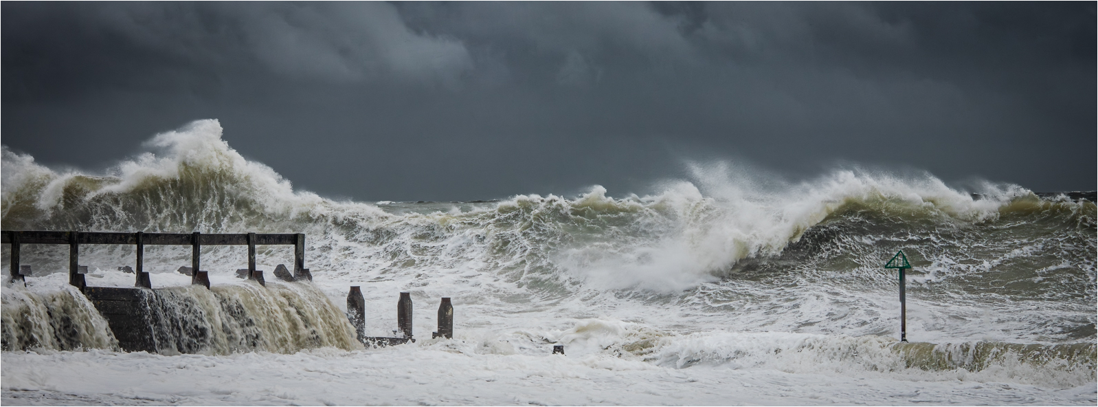2nd Place PDI &ndash; Peter Hickson &ndash; Hayling Stormy Seafront