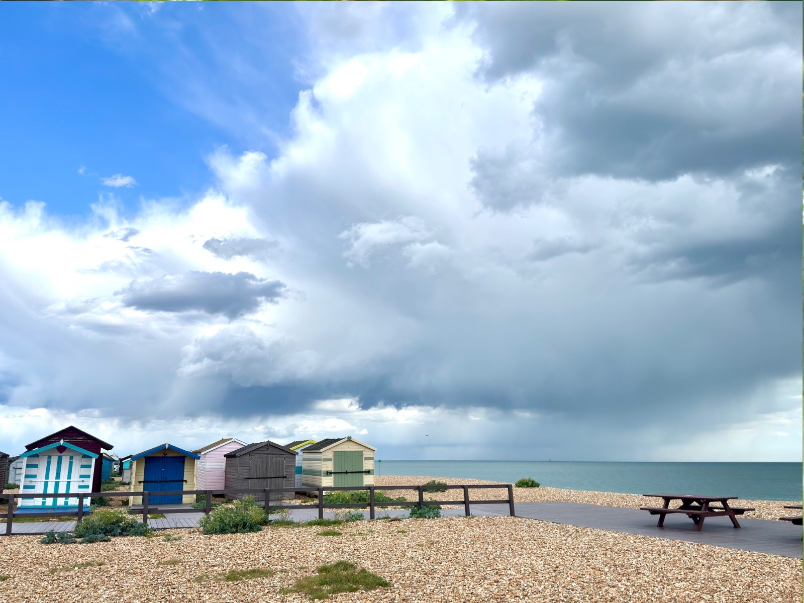 August &dash; Helen Stelitano &lsquo;Wild Clouds West Beach&rsquo;
